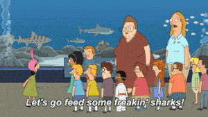Shark Tank Aquarium GIF by Bob's Burgers
