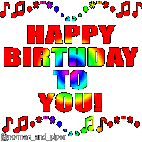 Happy Birthday Song Sticker by normanandpiper