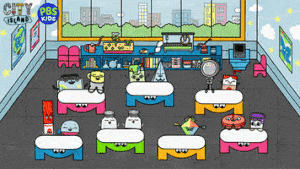 Happy Cheering GIF by City Island Cartoon