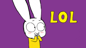 Happy Laughing Out Loud GIF by Simon Super Rabbit