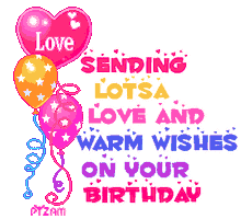 Happy Birthday Sticker