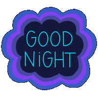 Good Night Sticker
