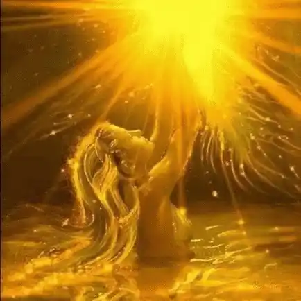 Goddess Looking Up