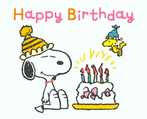 Happy Birthday Snoopy and Woodstock