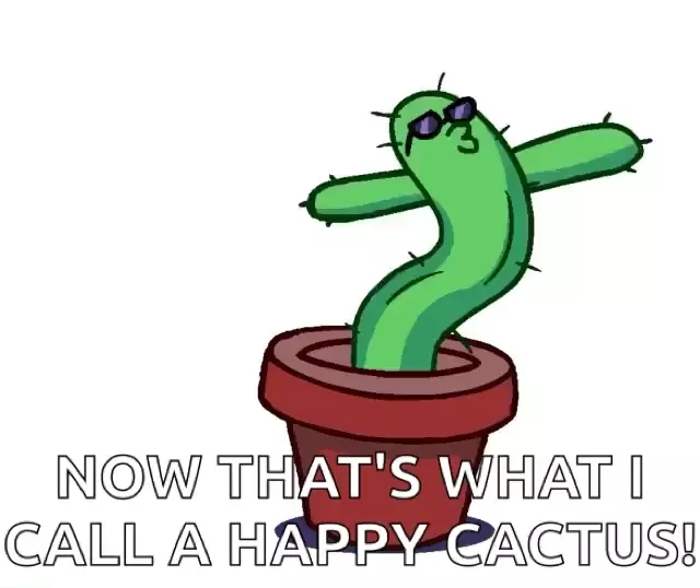 Happy Dancing Cactus