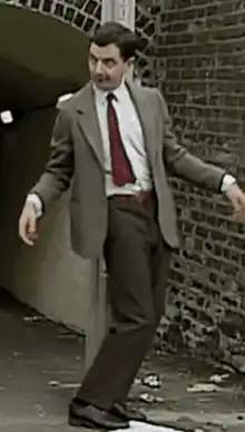 Mr. Bean's Funny Walk