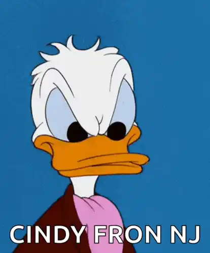 Donald Duck Hmmm Think