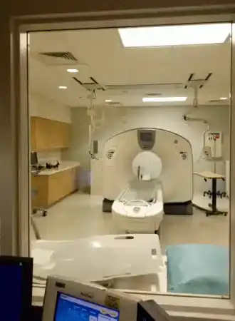Hospital CT Scan Room View