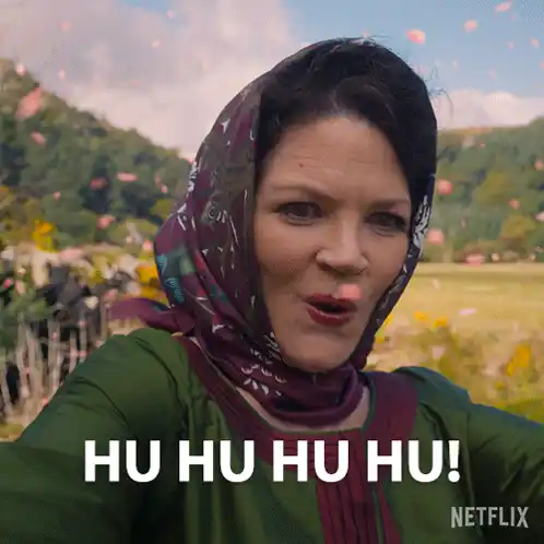 Dawn Bradfield's Excited 'Hu Hu Hu Hu!'