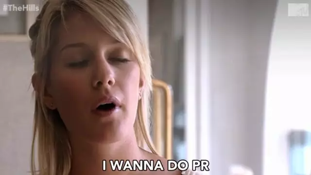 Heidi Montag: I Wanna Do PR Public Relations