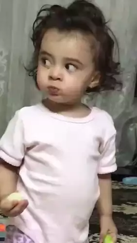 Baby's Funny Angry Face