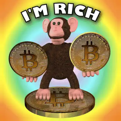 I'M RICH Bitcoin Monkey