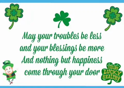 Irish Blessing for St. Patrick's Day