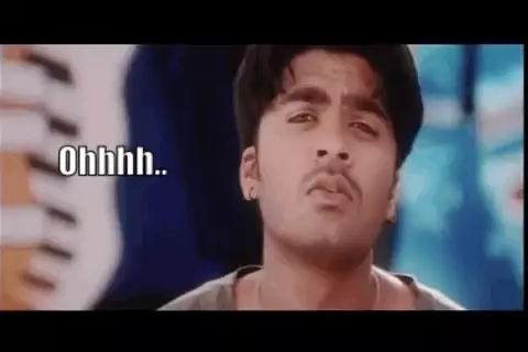 Simbhu's Funny 'Ohhh' Moment from Manmadhan