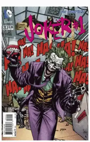 Joker #1 Comic Cover - The New 52