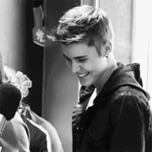 Justin Bieber Smiling