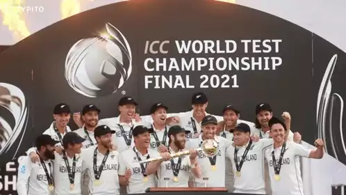 Kane Williamson & Devon Conway Celebrate ICC WTC Final Win