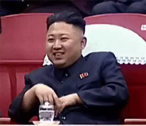 Kim Jong Un Waving and Smiling