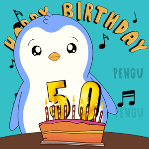 Happy 50th Birthday Pengu Penguin
