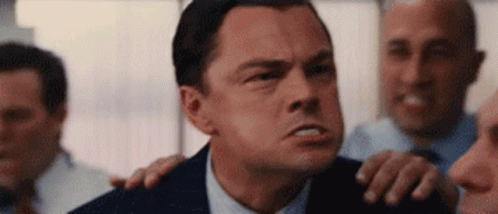 Wolf Of Wall Street Funny Face Meme
