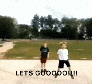 Excited Boys Dance to 'Lets Goooo!'