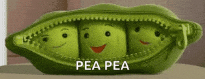 Peas In A Pod Excited