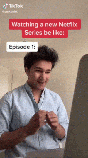 Serkanhk's Netflix Series Reactions on TikTok