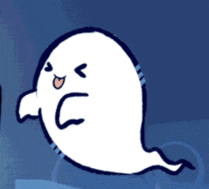 Excited Ghost Dancing Ghost