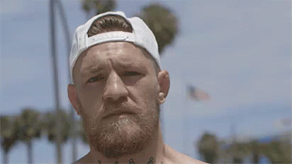 Conor McGregor: Happy & Serious on Beach