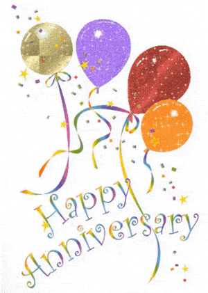 Happy Anniversary Celebration Balloon