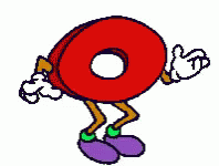 Animated Letter O Character