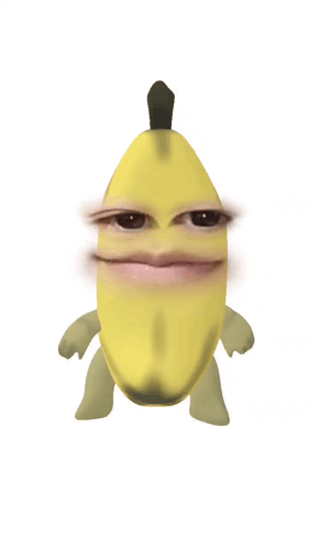Funny Banana Face Meme