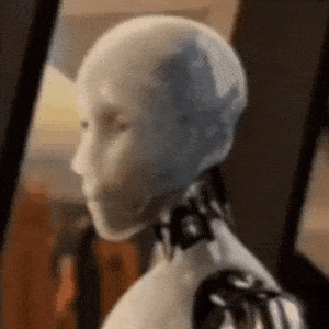 Robot's Intense Stare