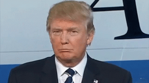 Donald Trump's Expressive Facial Reactions