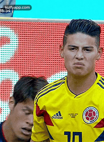 James Rodríguez Funny Face Reaction