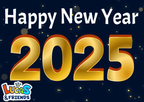 Happy New Year 2025 with Lucas & Friends