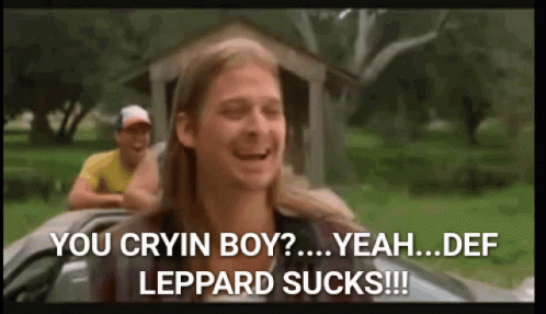 Joe Dirt: Def Leppard Sucks! Funny Movie Scene