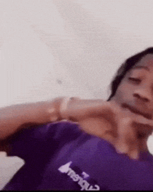 Travis Scott Making Hand Gestures