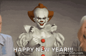 Pennywise Wishes Happy New Year