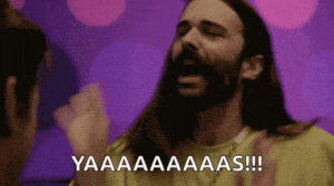 Jonathan Van Ness's Excited 'Yaaas!'