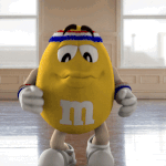 Yellow M&M's Funny Dance Moves