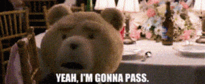 Ted Says 'Yeah, I'm Gonna Pass'
