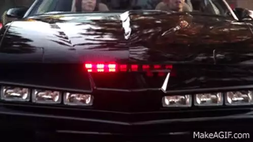 Knight Rider KITT's Iconic Scanner