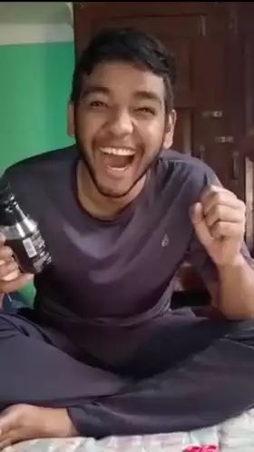 Funny Man Laughing