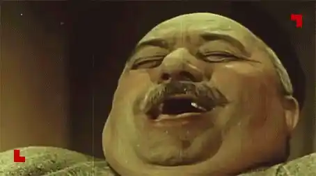 Man Laughing Heartily