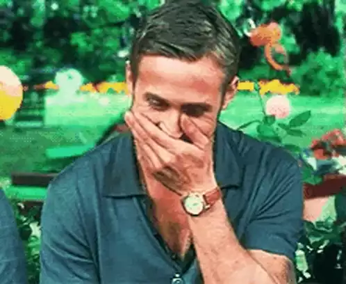 Ryan Gosling Laughing Funny