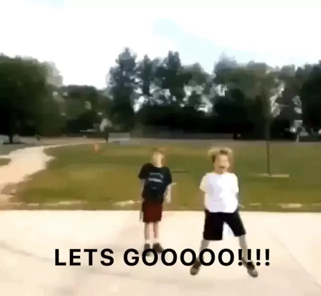 Excited Boys Dance to 'Lets Goooo!'