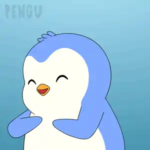 Excited Penguin Says 'Lets Get It Lets Gooo!'