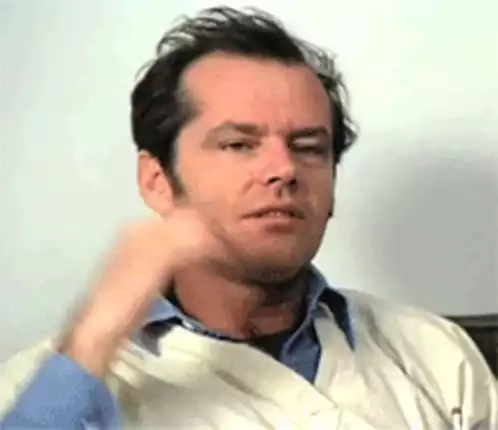 Jack Nicholson's Funny Face