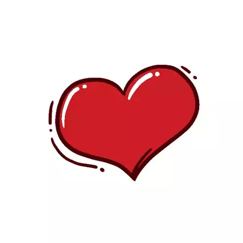 Red Love Heart